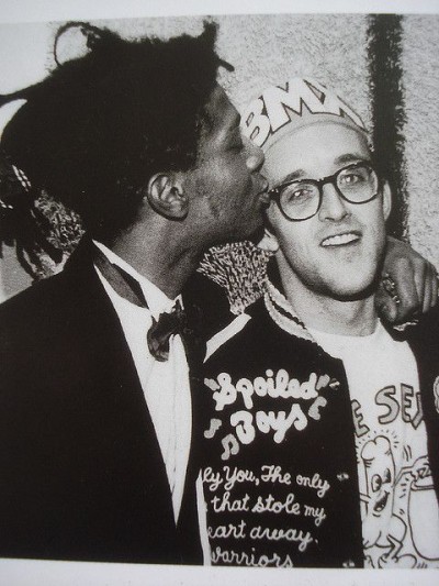 JEAN MICHEL BASQUIAT and KEITH HARING
